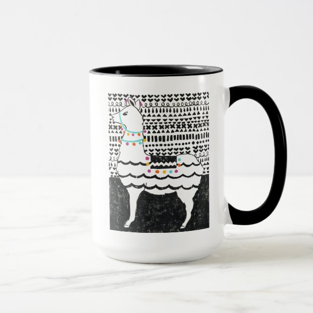 Party Llama Mug (Right)