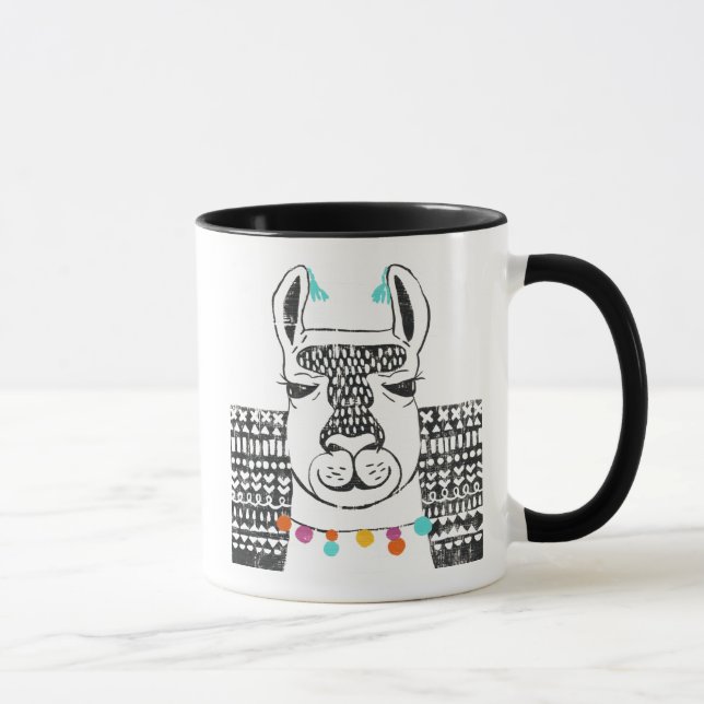 Party Llama - Portrait Mug (Right)