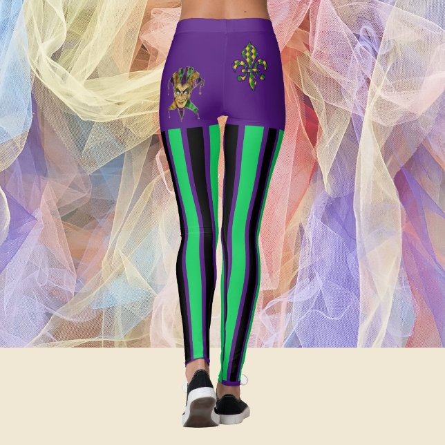 Party Mardi Gras Nice Rear View Women's Leggings (Creator Uploaded)