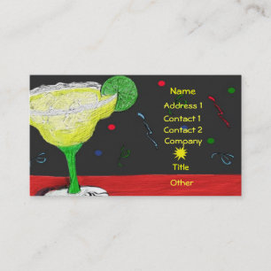 Party Margarita Business Card
