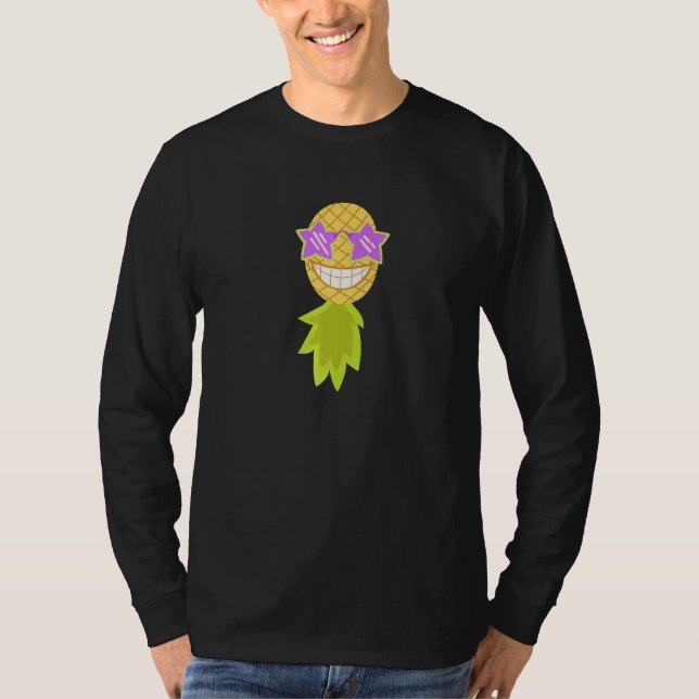 Party Mode Upside Down Pineapple Swinger Vanilla S T-Shirt (Front)