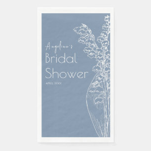 Party Napkins for a bride shower.