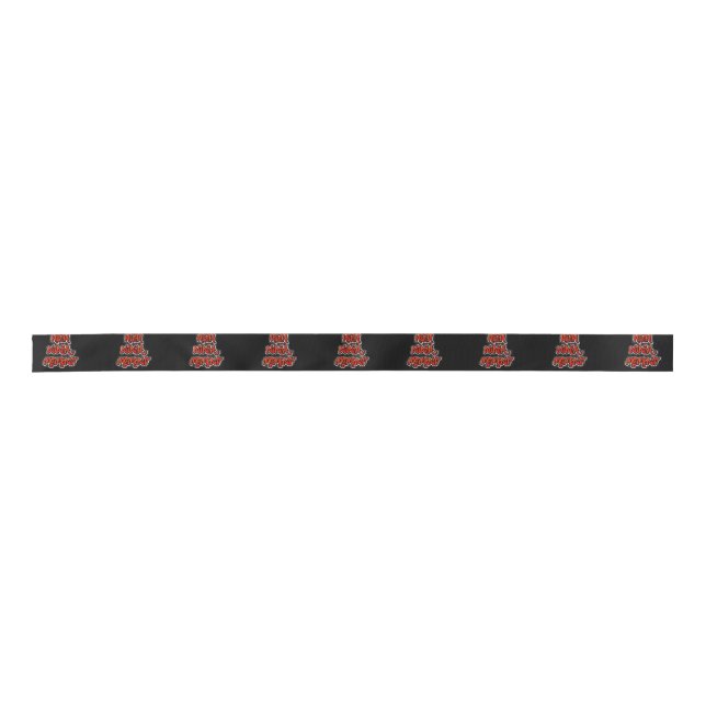 Party Ninja Satin Ribbon (Front)