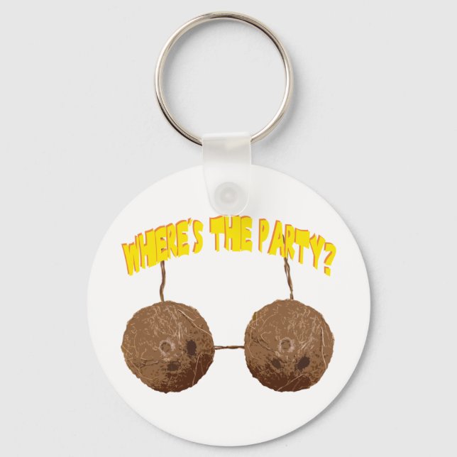 party nuts key ring (Front)