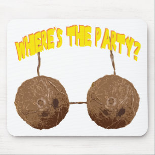 party nuts mouse mat