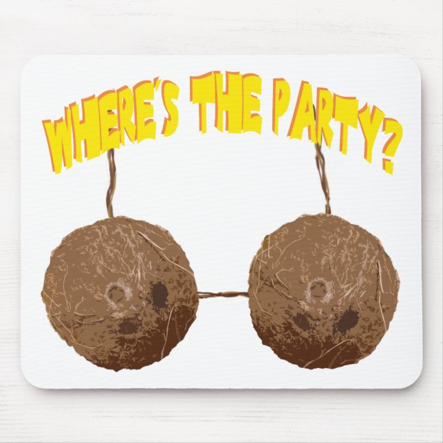 party nuts mouse mat (Front)