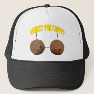 party nuts trucker hat