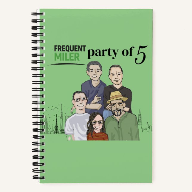 Party of 5 Points Notebook (Front)