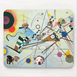 Party of Composition VIII Mouse Mat