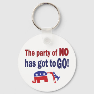 Party of No Key Ring
