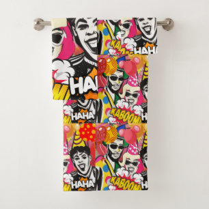 Party On Bath Towel Set