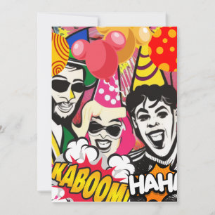 Party On Holiday Card