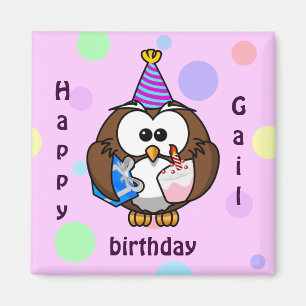 party owl magnet