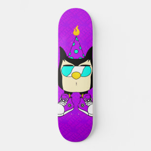 Party OWL Nite™ Brand Purple Skateboard