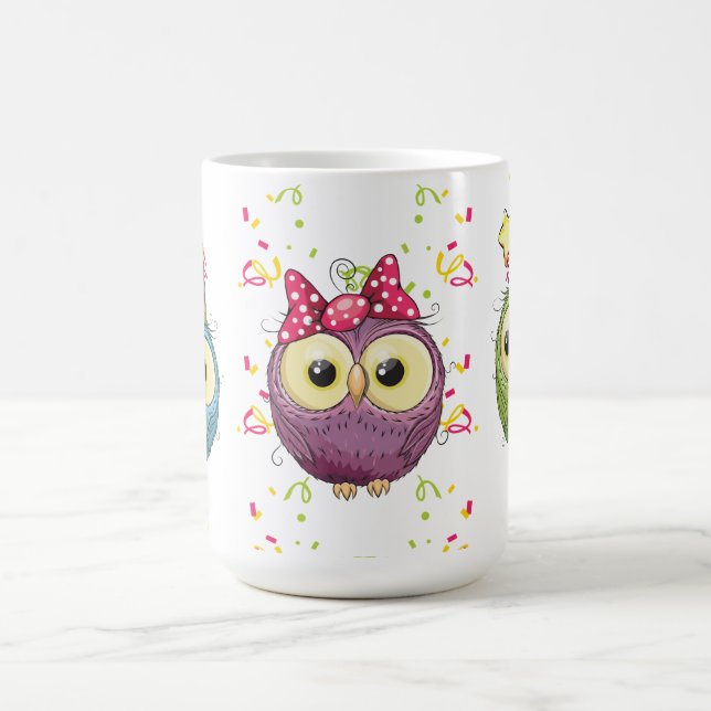 Party Owls Mug (Center)