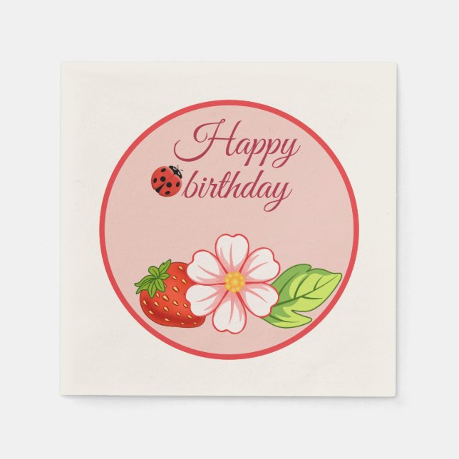 Party Paper Napkin (Front)