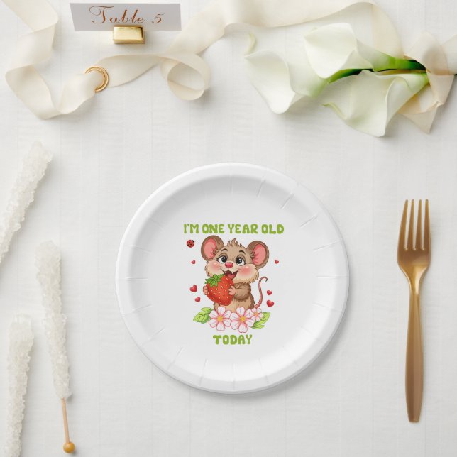 Party Paper Plate (Wedding)