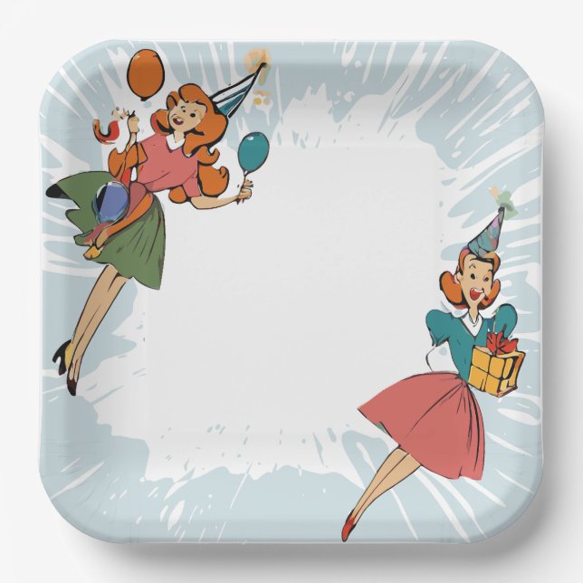  Party Paper Plate (Front)