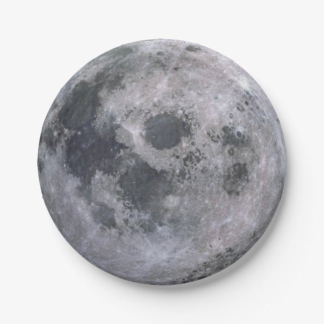 Party Paper plate MOON (Front)