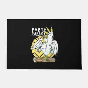 Party Parrot Bird Doormat