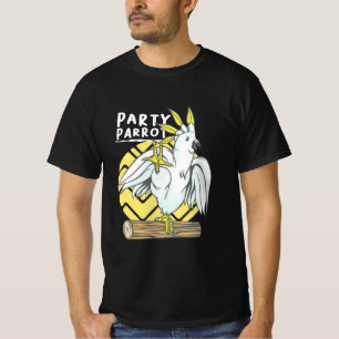 Party Parrot Bird T-Shirt