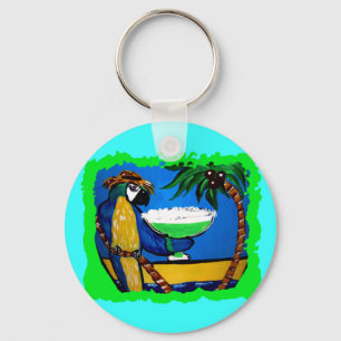 PARTY PARROT KEY RING