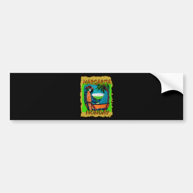 Party Parrots Bumper Sticker (Front)