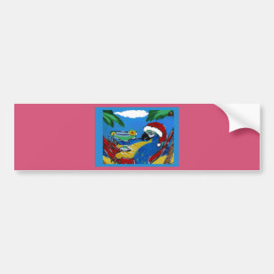 PARTY PARROTS BUMPER STICKER