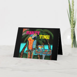 Party Parrots                 Card