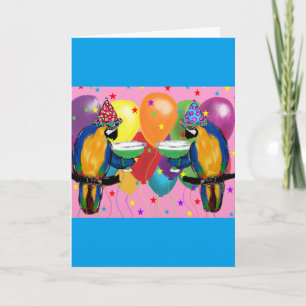 Party Parrots Card