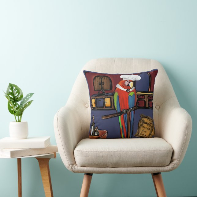PARTY PARROTS          CUSHION (Chair)