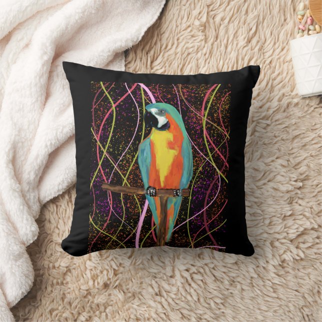 PARTY PARROTS       CUSHION (Blanket)