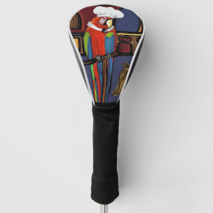 PARTY PARROTS GOLF HEAD COVER