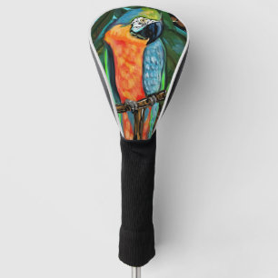 Party Parrots   Golf Head Cover