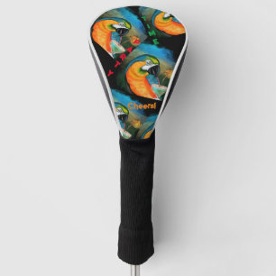 Party Parrots Golf Head Cover