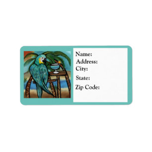 Party Parrots Label