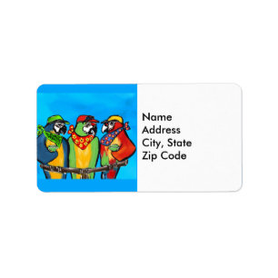 Party Parrots   Label