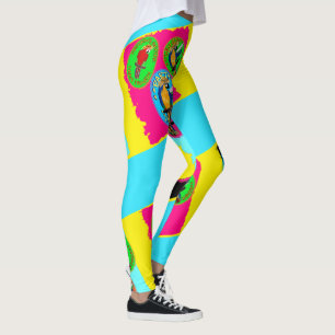Party Parrots Leggings