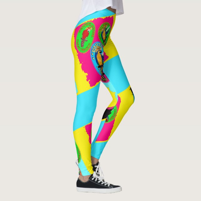 Party Parrots Leggings (Right)