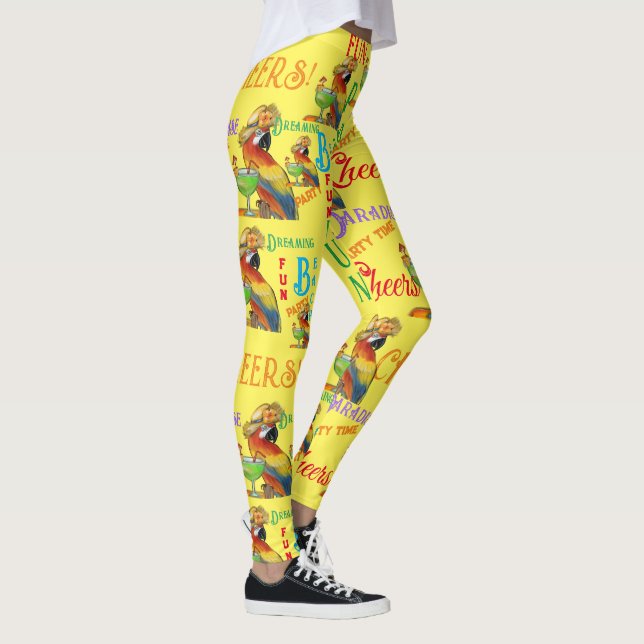 Party Parrots Leggings (Right)