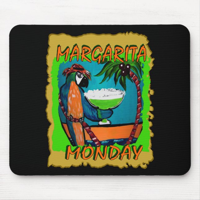 Party Parrots Mouse Mat (Front)