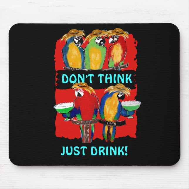 PARTY PARROTS MOUSE MAT (Front)