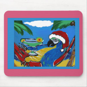 PARTY PARROTS MOUSE MAT