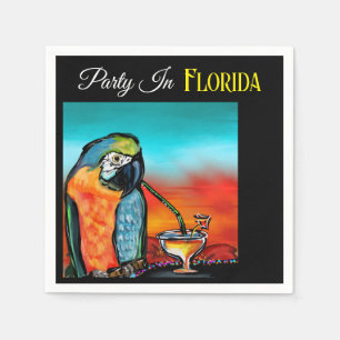 Party Parrots Napkin