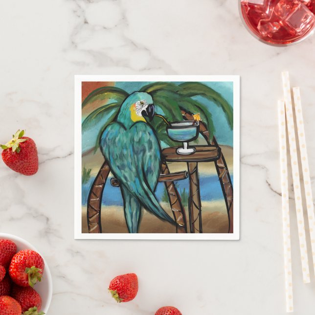 Party Parrots                     Napkin (Insitu)