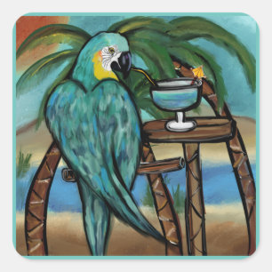 Party Parrots                    Square Sticker