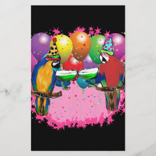PARTY PARROTS STATIONERY