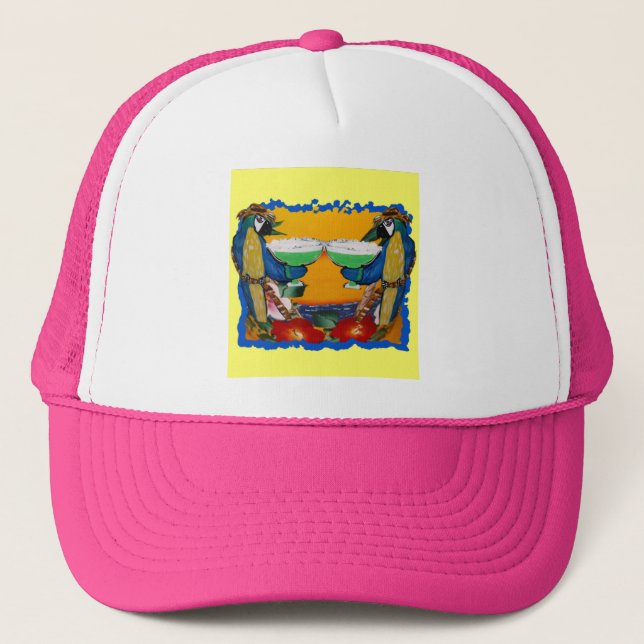 Party Parrots Trucker Hat (Front)