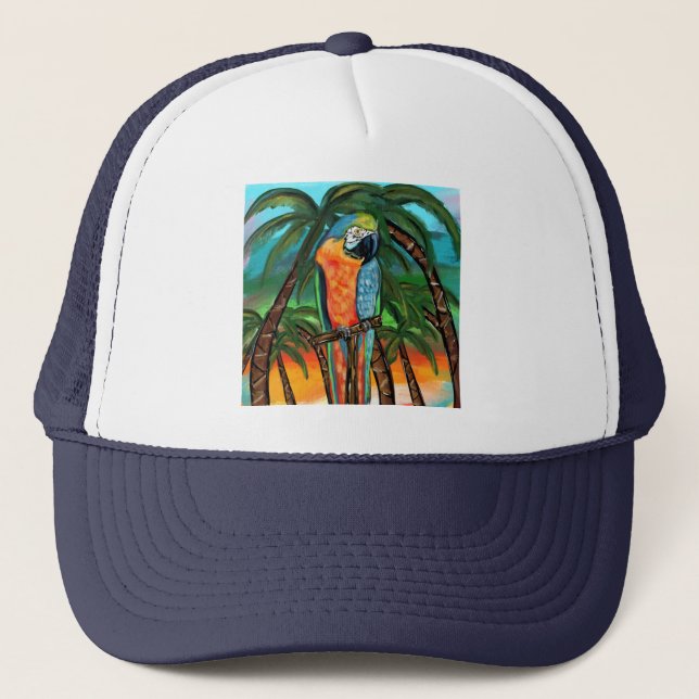 Party Parrots          Trucker Hat (Front)