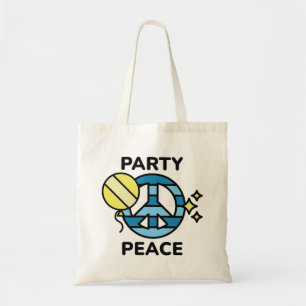 Party Peace Tote Bag
